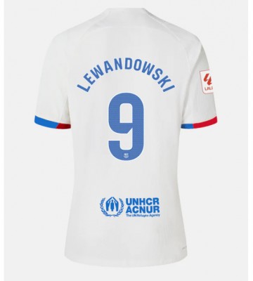 Barcelona Robert Lewandowski #9 Replica Away Stadium Shirt 2023-24 Short Sleeve